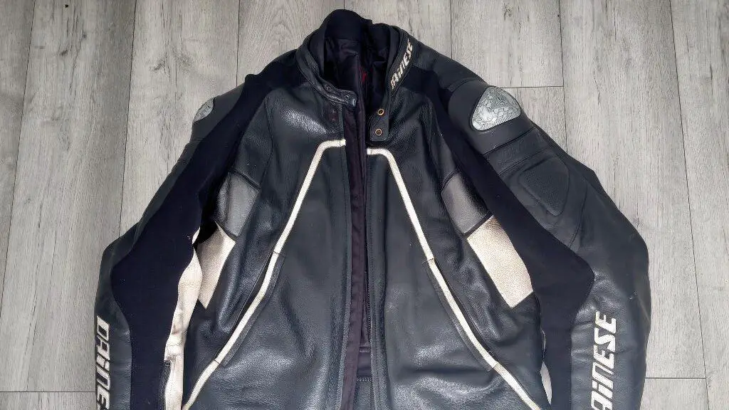 High quality Dainese leather motorcycle jacket